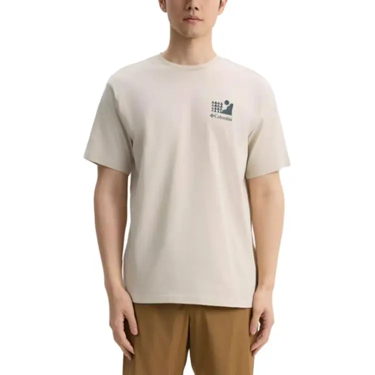 Columbia Explorers Canyon T Shirt Men's Apricot
