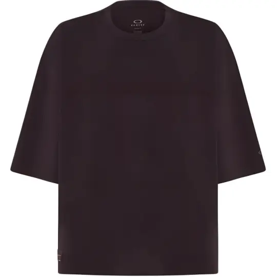 Oakley T Shirts Men's Coffee Crew Neck Moderate Straight Fit