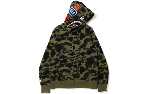 Bape 1st Camo Shark Full Zip Hoodie FW21