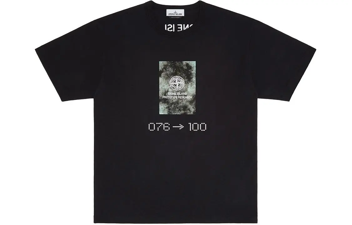 STONE ISLAND T Shirt Unisex Black