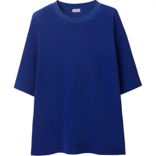 Burberry EKD Motif Crewneck Towelling T Shirt
