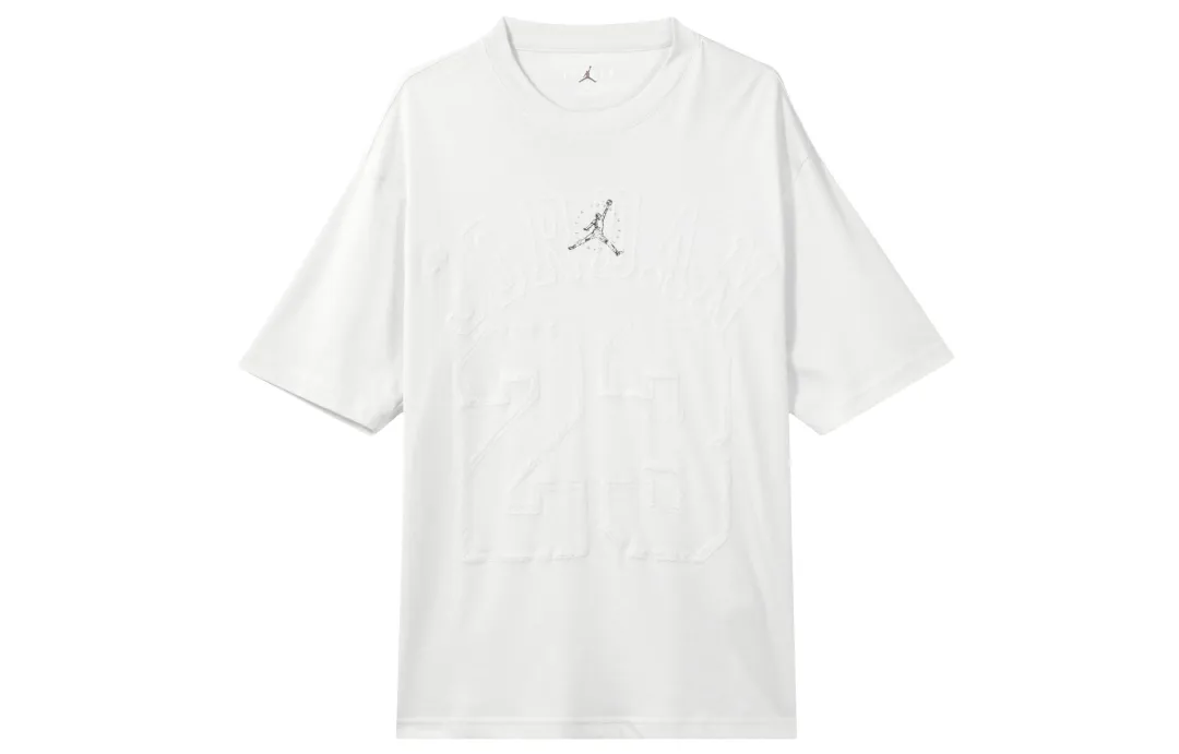Jordan SS24 T Shirt Men's Phantom Gray White
