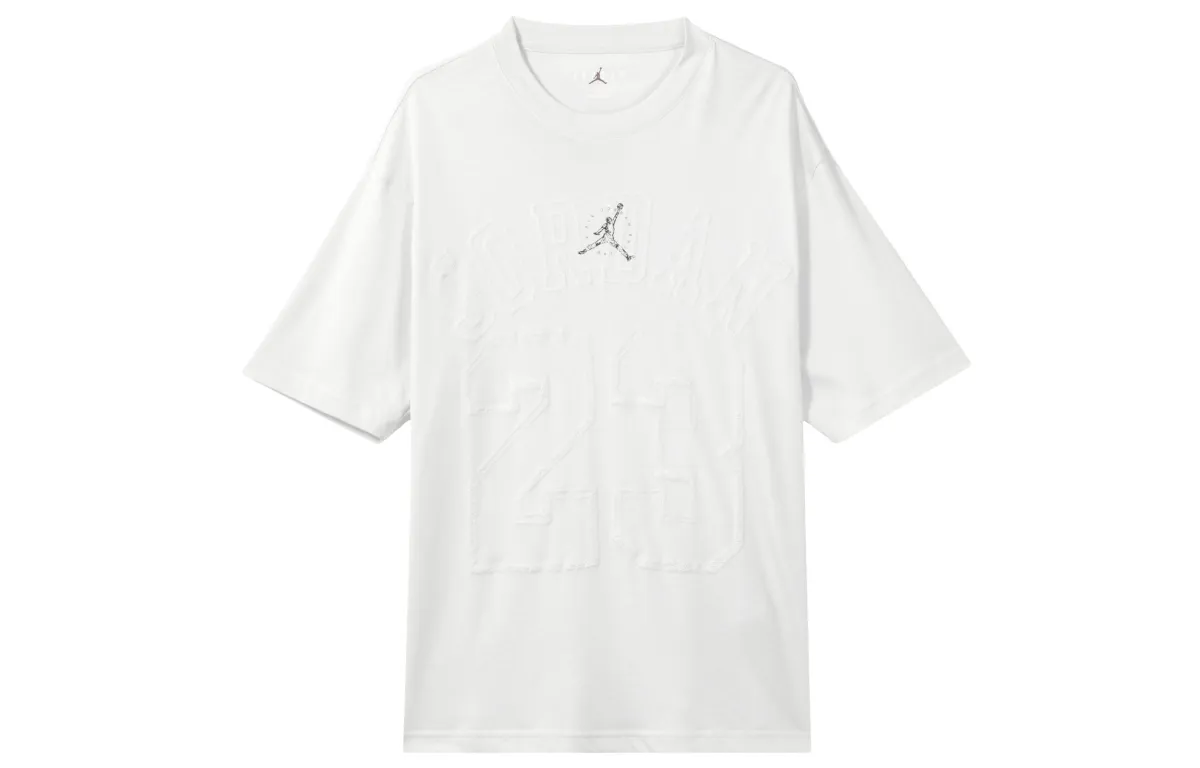 Jordan SS24 T Shirt Men's Phantom Gray White