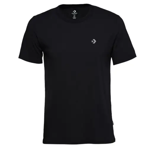 Converse Star Chevron EMB T Shirt Men's Black