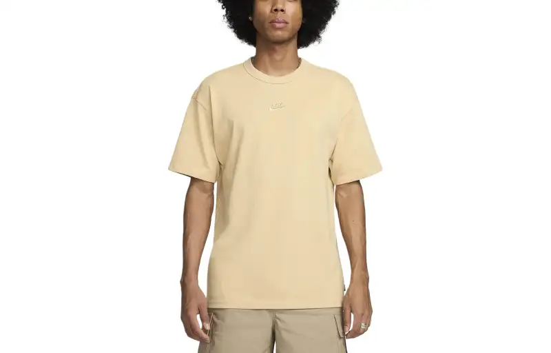 Nike T Shirt Men's Light Yellow