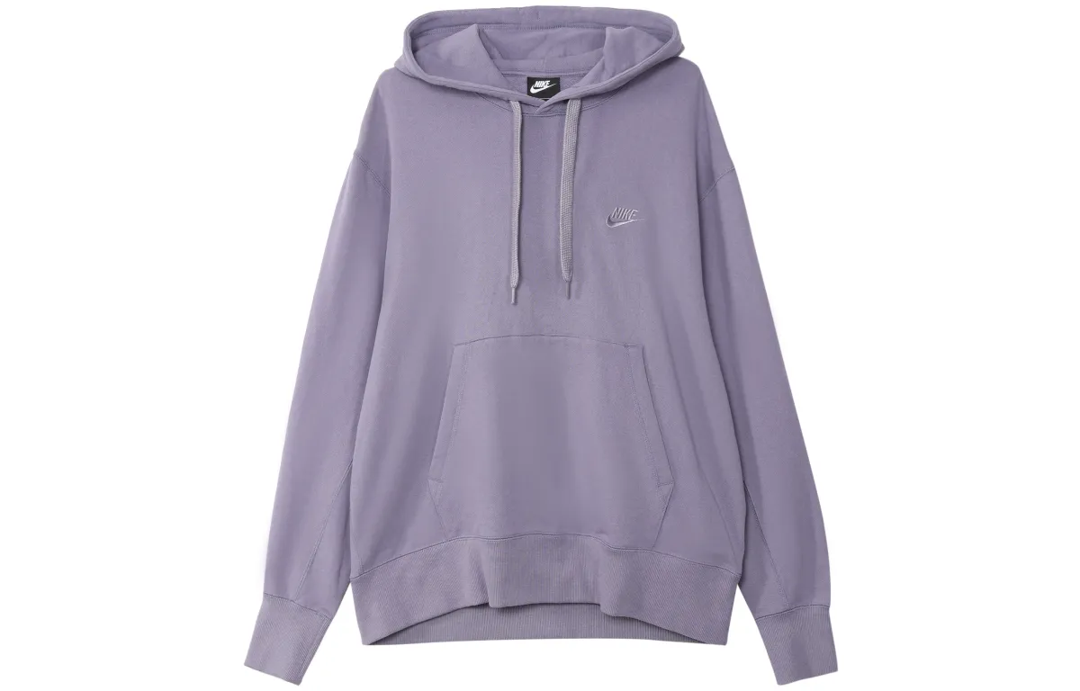 Nike Sweatshirts Men's Purple Hooded Moderate Regular