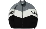 Li Ning Sports Fashion Collection Sweatshirts Unisex Multicolor Stand Collar Moderate Cardigan