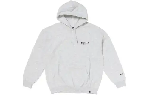 Vans X Alwayth SS23 Sweatshirts Unisex Gray Hooded Moderate Regular