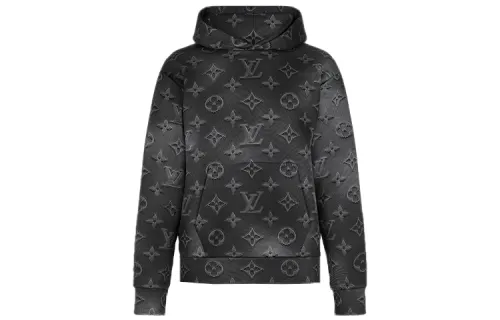 Louis Vuitton 2010s Monogram long-sleeve hoodie