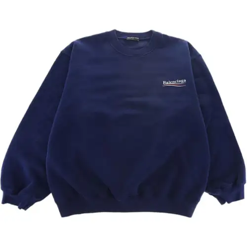 Balenciaga Sweatshirt Unisex Blue