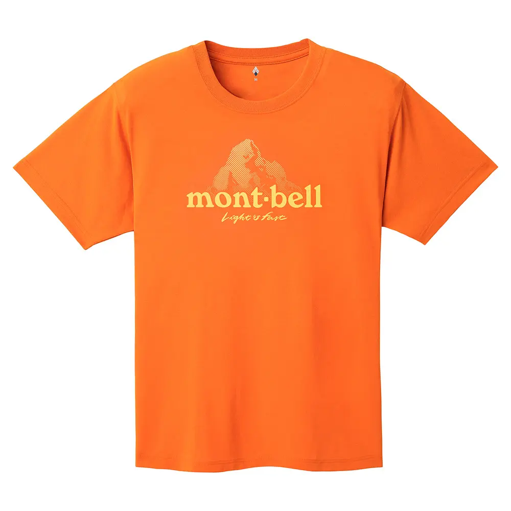 MONTBELL SS25 Quick Dry T Shirts Unisex