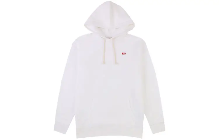 Levis Sweatshirts Men's White Hooded Moderate Other
