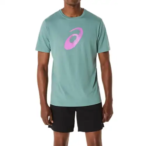 Asics PAINTBRUSHsleeved T Shirt Men's Green