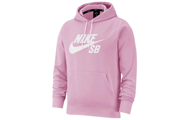 Мужское худи Nike (розовое) — фото 1