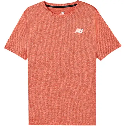 New Balance T Shirt Men's Orange Red