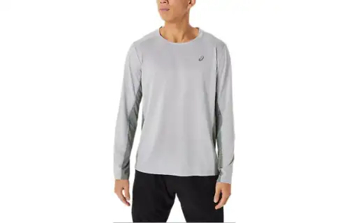Asics Train Sana Long Sleeve T Shirt Men's Gray