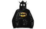 Bape X Dc Batman Full Zip Hoodie