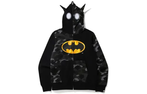 Bape X Dc Batman Full Zip Hoodie