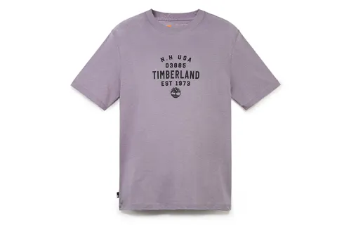 Timberland T Shirt Unisex Gray Purple