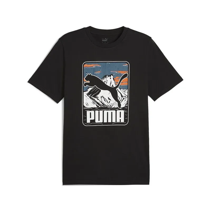 PUMA GRAPHICS T Shirt Men's Black