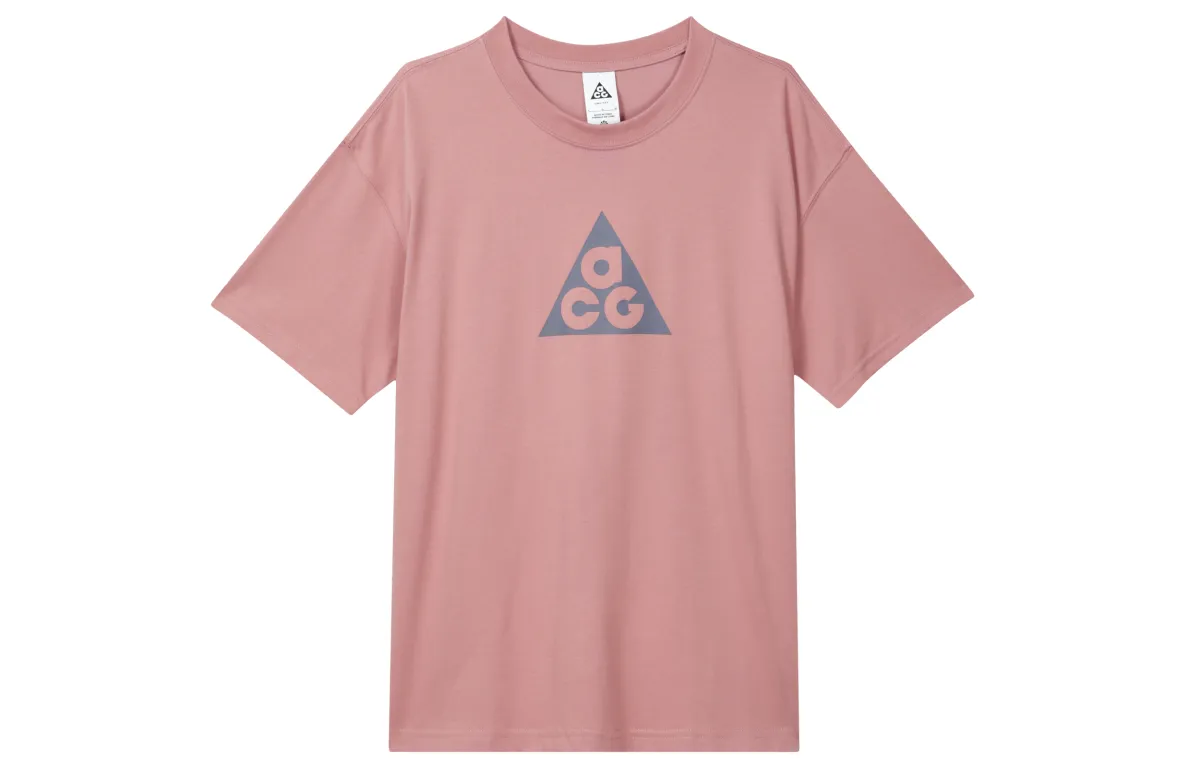 Nike ACG Drop Shoulder Sleeve T Shirt Men's Pink