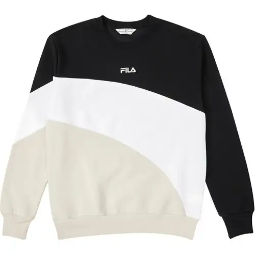 FILA T Shirts Unisex Black Crew Neck