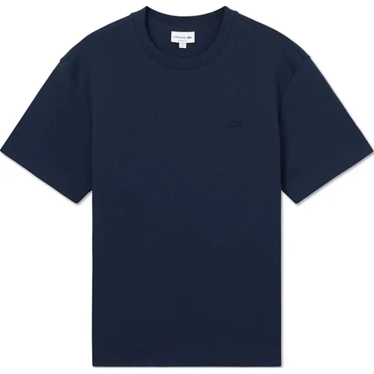 LACOSTE SS25 T Shirt Men's Navy Blue