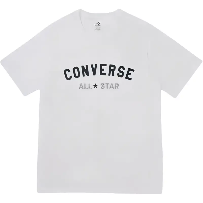 Converse Go to All Star Logo Tee Branco T Shirt Unisex White