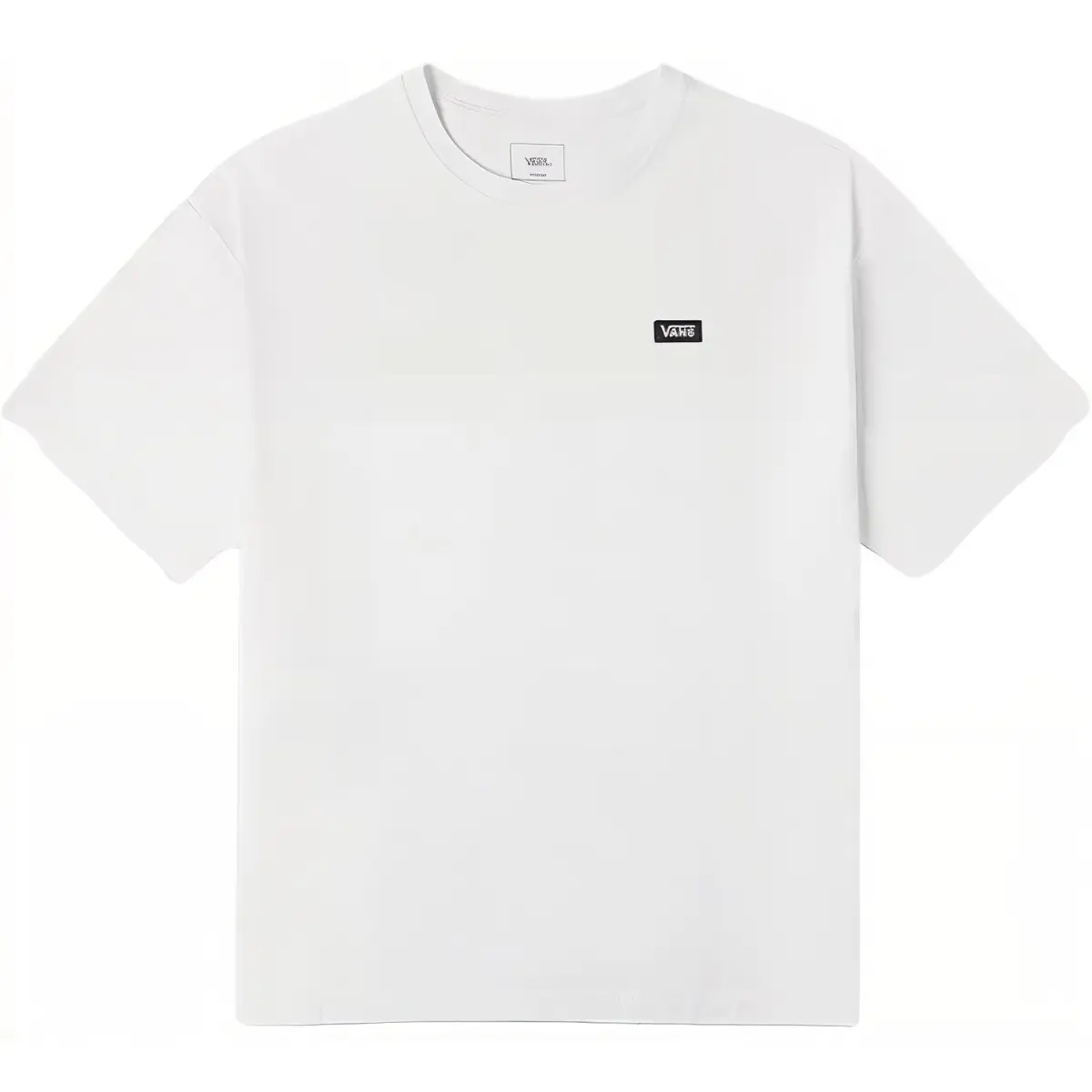 Vans T-Shirts Unisex White Crew Neck Moderate Straight Fit