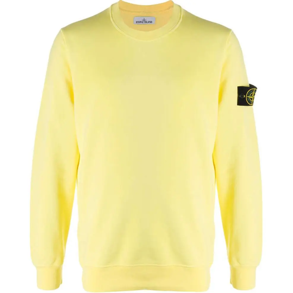 STONE ISLAND Sweatshirt Men's Yellow