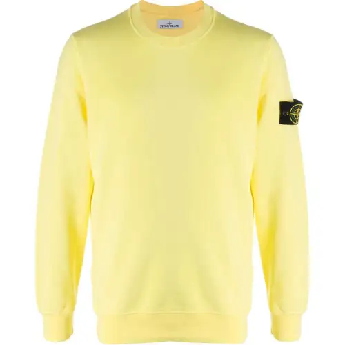STONE ISLAND Sweatshirt Men's Yellow