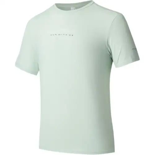 Anta Running Collection T Shirt Men's Light Sea Foam Green
