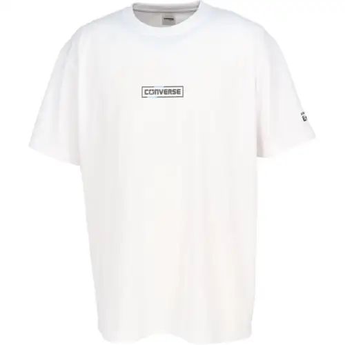 Converse T Shirts Unisex White Crew Neck Moderate