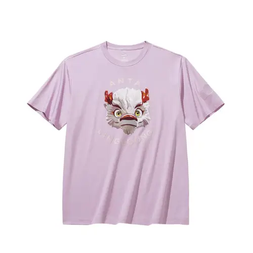 Anta Sports Life Collection T Shirt Unisex Shell Purple