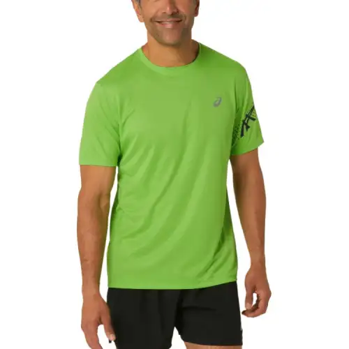 Asics T Shirt Men's Electric Glow Green