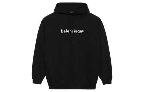 Balenciaga Mens New Copyright Medium Fit Hoodie