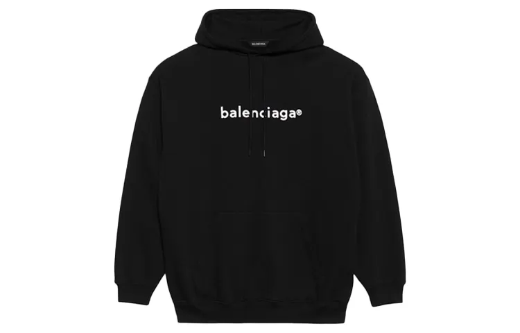 Balenciaga Mens New Copyright Medium Fit Hoodie