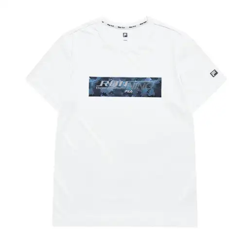 FILA ATHLETICSRunning T Shirt Men's Jade White