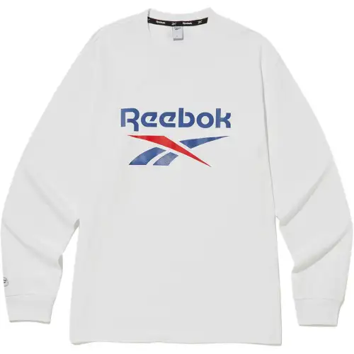 Reebok T Shirts Unisex White Crew Neck