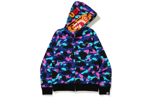 Bape X Kid Cudi Shark Full Zip Hoodie