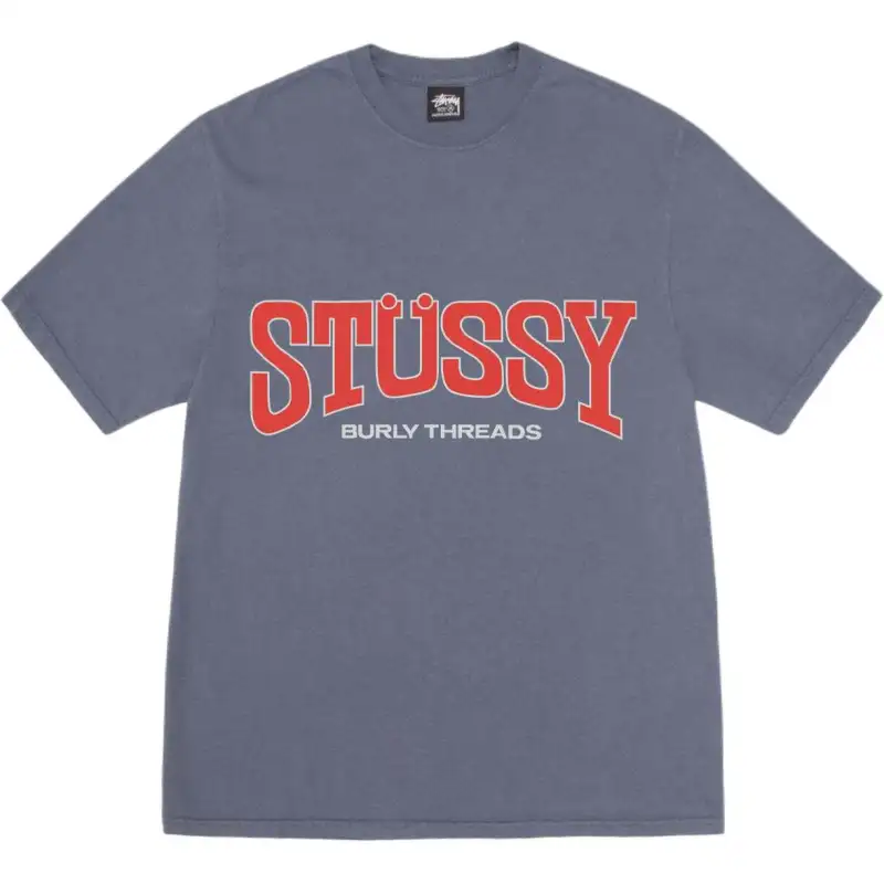 Stussy Burly Threads Pigment Dyed Tee
