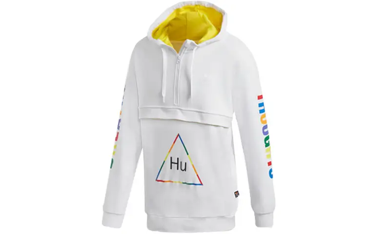 Adidas Originals Sweatshirts Men's White Hooded Moderate Other