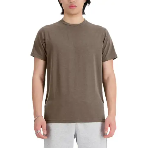 New Balance T Shirt R.W. Tech With Dri Release T Shirt Men's Mushroom