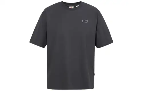 Levis T Shirts Men's Gray Crew Neck Moderate