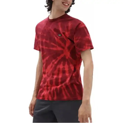 Vans T Shirts Men's Red Crew Neck