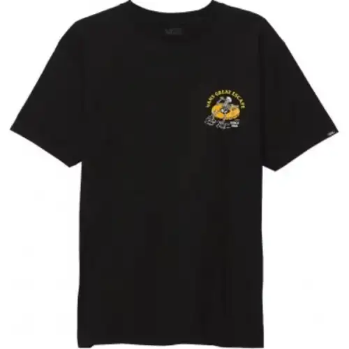 Vans T Shirts Unisex Black Crew Neck