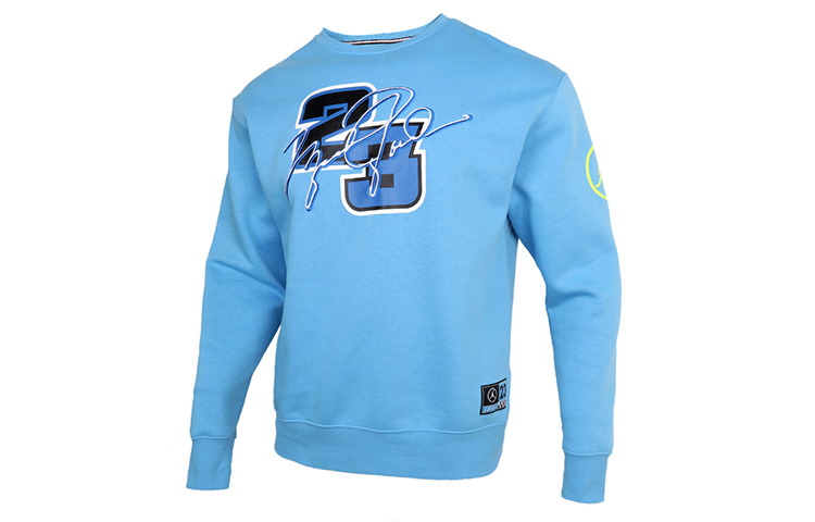 Jordan Basketball DNA model, sports velvet sweatshirt with a round collar