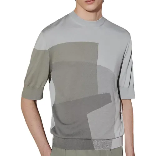 HERMES SS24 T Shirt Men's Bright Gray