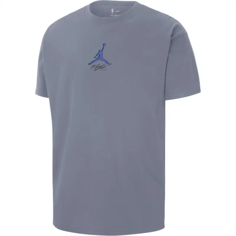 Jordan Dallas Mavericks NBA T Shirt Men's Ash Slate