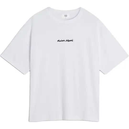 Maison Kitsuné Line Handwriting Oversized T Shirt